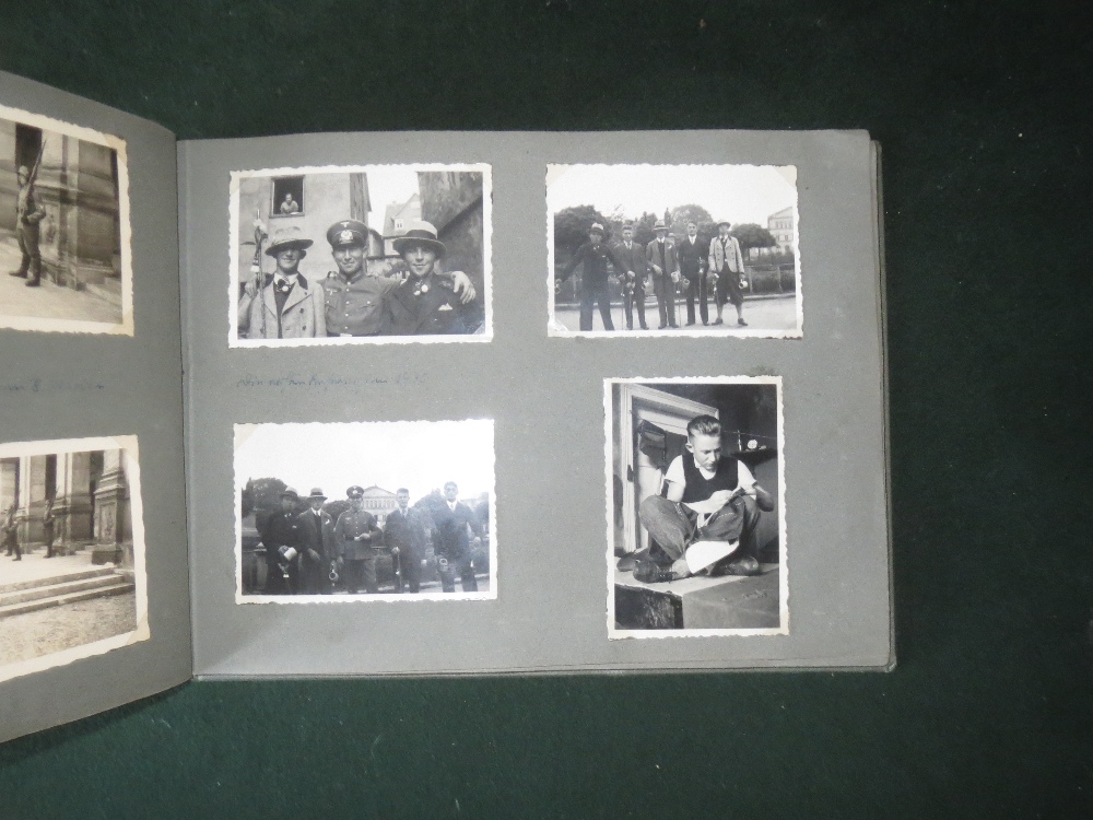 German military photo album with various military black and white photos - Image 4 of 4