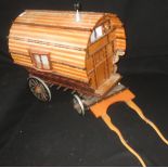 Scratch Built Gypsy Wagon 45cm high