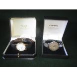 Gentleman's stainless steel Longines manual wind wrist watch and Maurice Lacroix gentleman's wrist