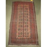 Caucasian tribal rug 155cm x 83cm