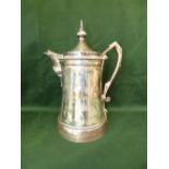 Silver Plated Insulated Coffee Pot - believed to have come from the Battleship Majestic 1895 -