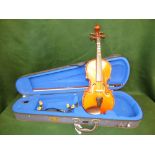 Stentor Student Violin, with bow, cased