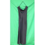 Amanda Wakeley 1990s navy silk dress (never been worn)