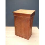 Victorian pitch pine lecturers desk 92H x 62W