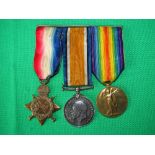 Group of war medals. The Great War for civilization 1914-1919, George V medal SPR EFJ BRYANT RE