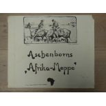 Folio of African scene prints Ascbenborns Afrika-Mappe