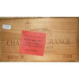 Wine: Chateau Lagrange, Grand Cru Classe Saint Julien, 2000, 75cl, 8 bottles