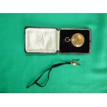 Gents, 18ct gold, London hallmarked, open face pocket watch, with filigree decoration