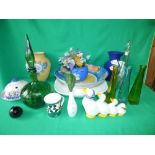 Decorative china, glass etc.