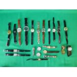 Qty of mixed wrist watches