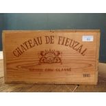 Wine: Chateau De Fieuzal Grand Cru Classe de Graves Pessac-Leogan 1995, 75cl, 24 bottles (2 cases)