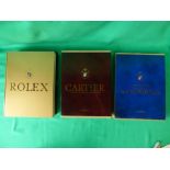 Rolex Timeless Elegance by George Gordon First Edition, no 03144, Cartier A Century of Cartier