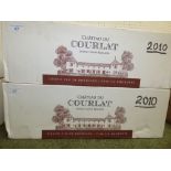 Wine: Chateau du Courlat, Lussac-Saint-Emilion, 2010, 75cl, 24 bottles (2 cases)