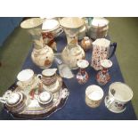 Qty of china, various vases & jugs