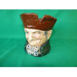 "Old Charley " Royal Doulton old tobacco jar with lid