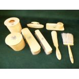 Bone dressing table set by Byrie Bros Ltd