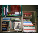 Three boxes of assorted books, including Art related titles