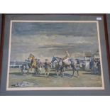 AFTER Munnings colour print "After the Race"