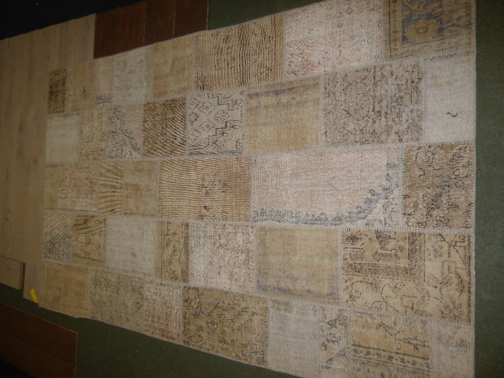 Anatolian Yamamak patchwork rug 303x200cm