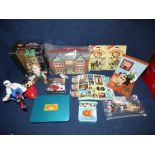 Wallace & Gromit moving alarm clock & qty of Wallace & Gromit memorabilia