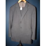 Gents grey cloth 2 piece suit Tailor made by Alec Hill & Co Brighton, Charles Tyrwhitt of London,