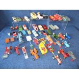 Qty of mixed toy vehicles by Dinky, Corgi etc