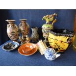 Qty of general china, vases, bowls etc