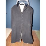 Gents black hunting coat, Harold Simms Ltd