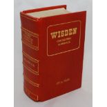 Wisden Cricketers' Almanack 2000. 137th edition. De luxe full leather bound limited edition