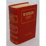 Wisden Cricketers' Almanack 2008. 145th edition. De luxe full leather bound limited edition