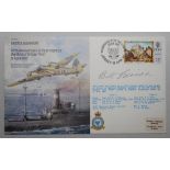 William John 'Bill' Edrich. Middlesex & England, 1937-1958. 50th Anniversary first day cover of