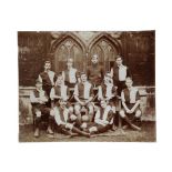 Charles Burgess Fry, Sussex & England 1892-1921. Wadham College Football c1892. Large and original