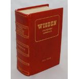 Wisden Cricketers' Almanack 2004. 141st edition. De luxe full leather bound limited edition