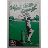 The Kent Cricket Annual 1939. Compiled by Sir Home Gordon. Canterbury, for the Club 1939. 5th year