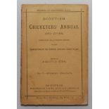 Scottish Cricketers' Annual and Guide containing an authentic record....'. No. V. Season 1874-75-76.