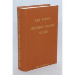 Wisden Cricketers' Almanack 1902. Willows softback reprint (1997) in light brown hardback covers