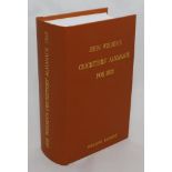 Wisden Cricketers' Almanack 1933. Willows softback reprint (2010) in light brown hardback covers