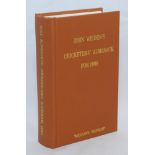 Wisden Cricketers' Almanack 1908. Willows softback reprint (2000) in light brown hardback covers