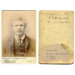 William Evans Midwinter. Victoria, Gloucestershire, Australia & England 1874-1887. Excellent sepia