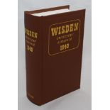 Wisden Cricketers' Almanack 1940. Willows hardback reprint (2003) with gilt lettering. Un-