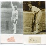 Richard Alfred Young, Cambridge University, Sussex & England, 1905-1925, and Harry Lester Simms,