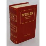 Wisden Cricketers' Almanack 1999. 136th edition. De luxe full leather bound limited edition