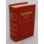 Wisden Cricketers' Almanack 2002. 139th edition. De luxe full leather bound limited edition