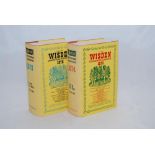 Wisden Cricketers' Almanack 1974 & 1976. Original hardbacks with dustwrapper. Minor light fading