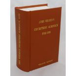 Wisden Cricketers' Almanack 1930. Willows softback reprint (2008) in light brown hardback covers