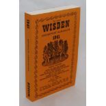 Wisden Cricketers' Almanack 1941. Willows reprint (1999) in softback covers. Un-numbered. A review