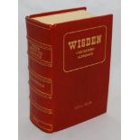 Wisden Cricketers' Almanack 2005. 142nd edition. De luxe full leather bound limited edition