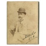 Lord Martin Bladen Hawke. Yorkshire & England 1881-1911. Excellent sepia cabinet card photograph