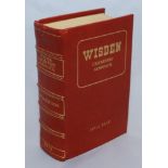 Wisden Cricketers' Almanack 2012. 149th edition. De luxe full leather bound limited edition