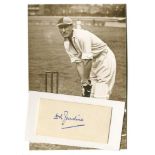Douglas Robert Jardine, Oxford University, Surrey & England, 1920-1934. Excellent ink signature of